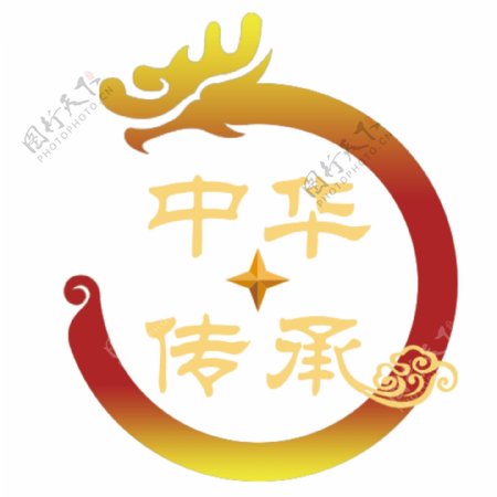 传统中国风行业logo