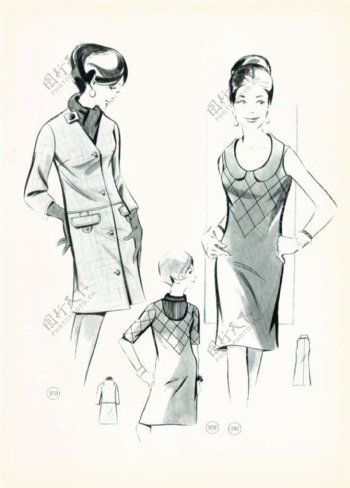 3款女装设计图