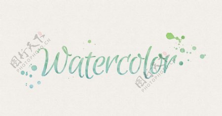 水的颜色