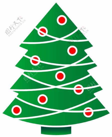 精美圣诞树icon图标