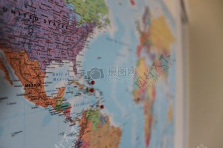 教学用世界地图