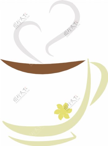 花神咖啡logo