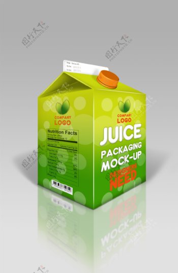 果汁纸盒设计
