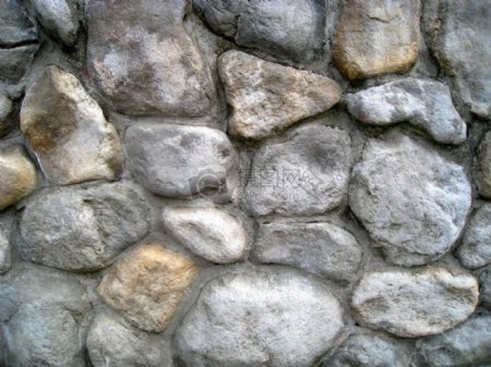 石头砌成的墙壁