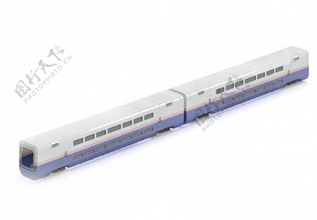 3DMAX火车模型