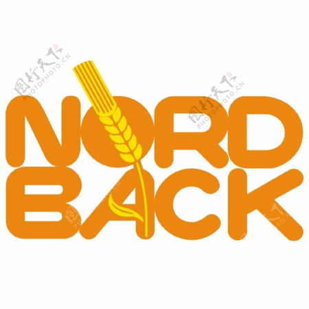 nordback简单logo设计
