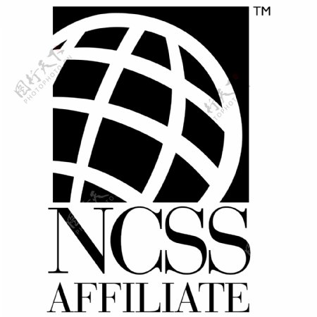 NCSS网状简易logo设计