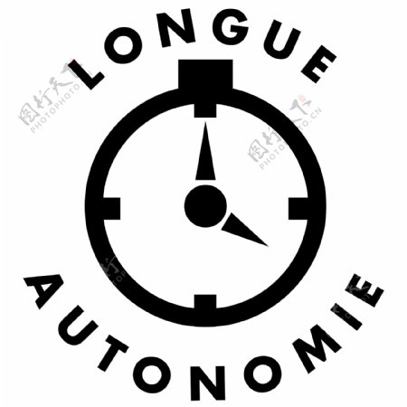 时尚时钟标识图片logo设计