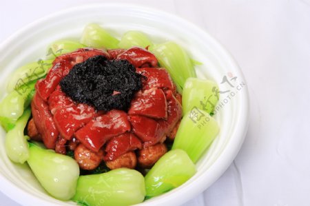 国内美食上海青图片