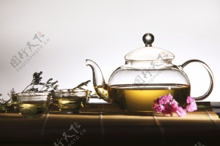 玻璃茶具图片