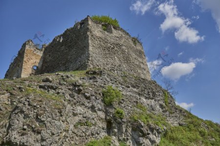 中世纪建造的城堡