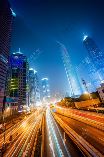 上海公路风景图片
