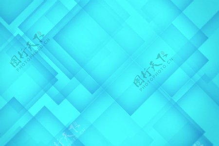 蓝色方块抽象背景图片