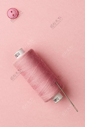 粉色针线