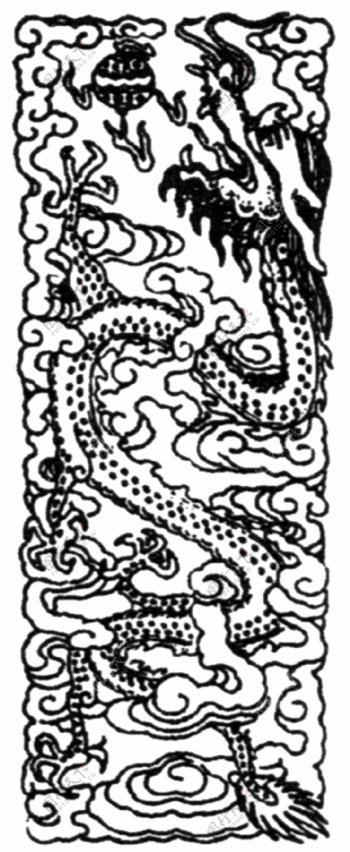龙纹图案吉祥图案中国传统图案481