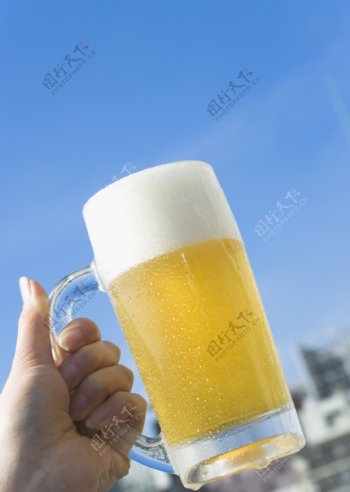 啤酒摄影高清图片
