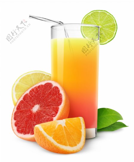 橙汁饮料图片
