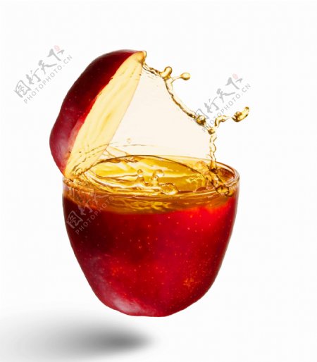 苹果盖和苹果汁图片