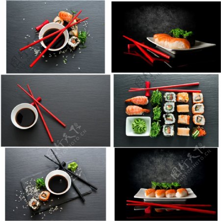 创意寿司摄影