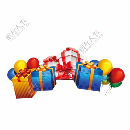 礼物盒子气球