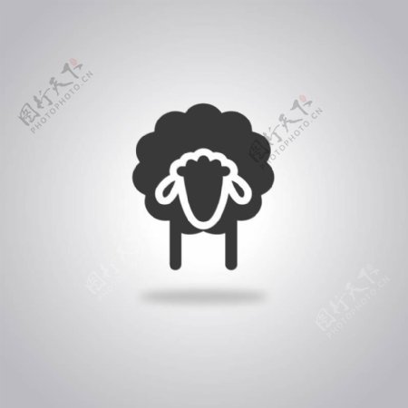 羊年icon矢量素材图标AI