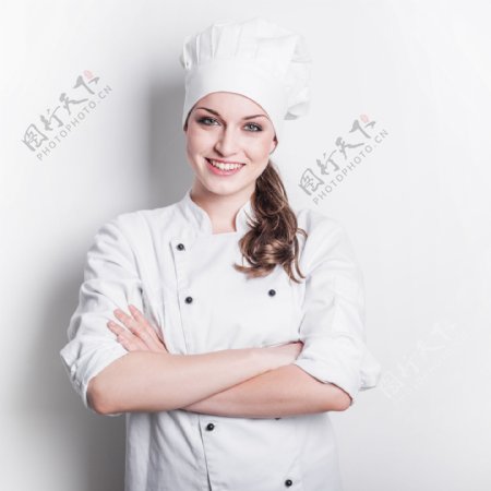 外国美女厨师图片