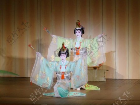 日本艺妓表演