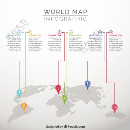 张世界地图