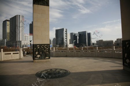 鄂尔多斯青铜广场图片