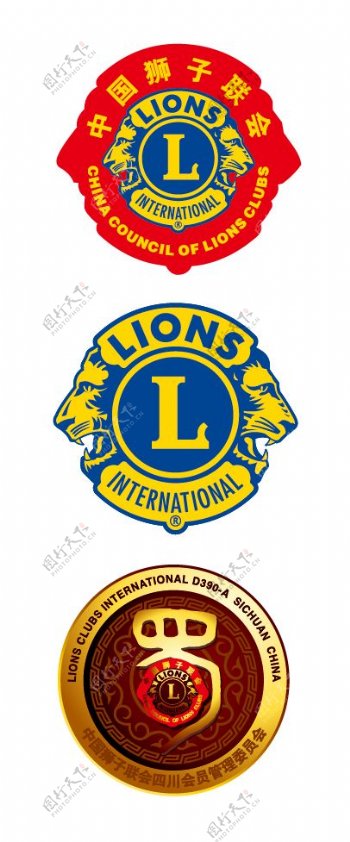狮子会Logo