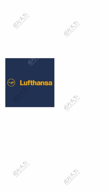 Lufthansa3logo设计欣赏Lufthansa3民航业标志下载标志设计欣赏