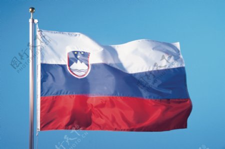 斯洛文尼亚国旗图片