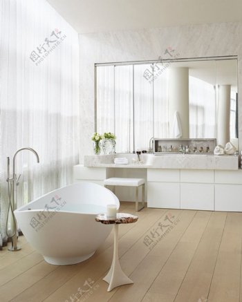 美式现代浴室装修效果图