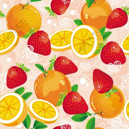 草莓和橘子
