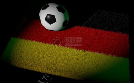 德国地毯和足球