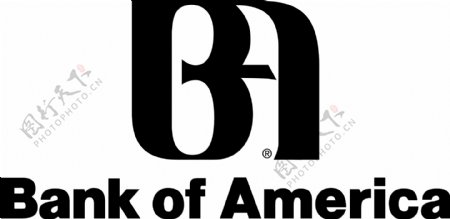 美国银行的标志