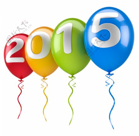 2015彩色气球图片