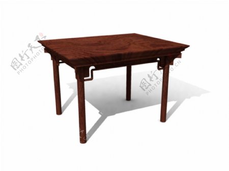 室内家具之桌子063D模型