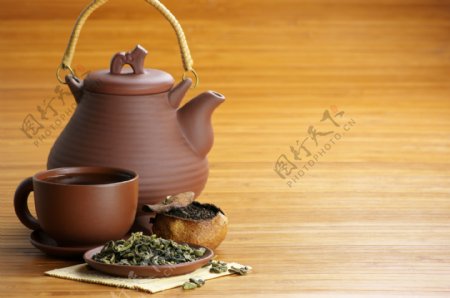 花茶和茶壶