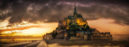 梦幻欧洲城堡风景图片