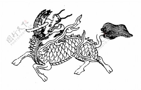 动物图案元明时代图案中国传统图案24