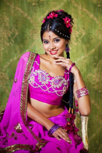 印度女孩模特图片