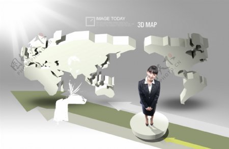 3D世界地图