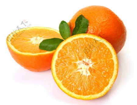 新鲜橙子高清图片素材
