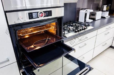 烤箱橱柜效果图图片