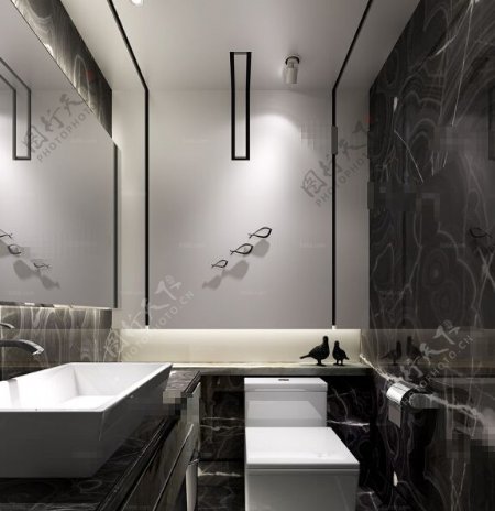 中式风格洗浴空间