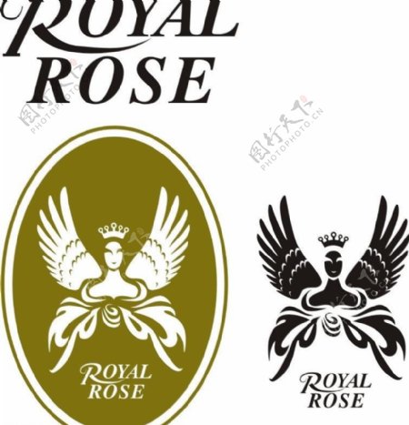 royalrose皇室玫瑰logo图片