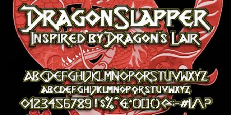 dragonslapper字体