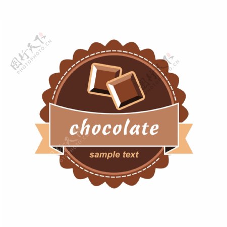 创意巧克力图标