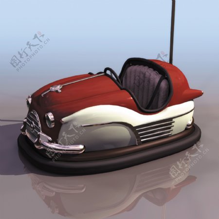 气垫车3D模型